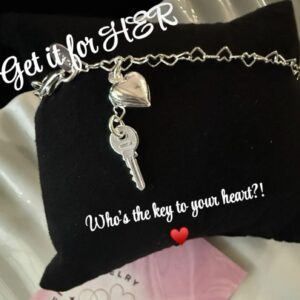 Heart Key Bracelet